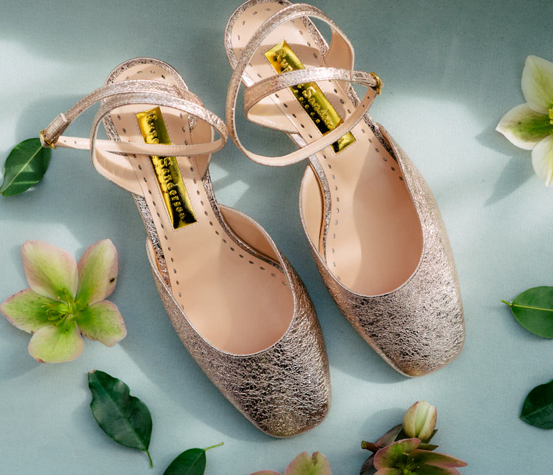 Artisan pattern making and handcrafted footwear stitching