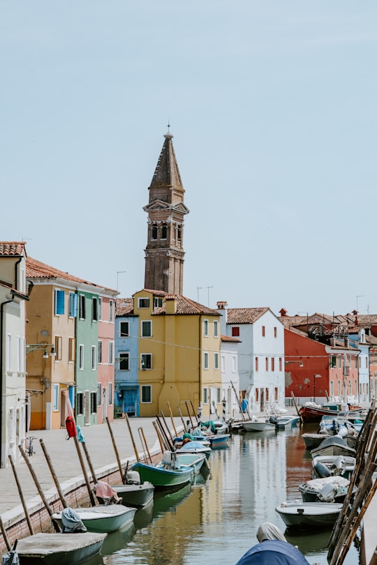 boats on body of water in Burano Italy