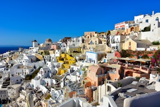 greek houses in island