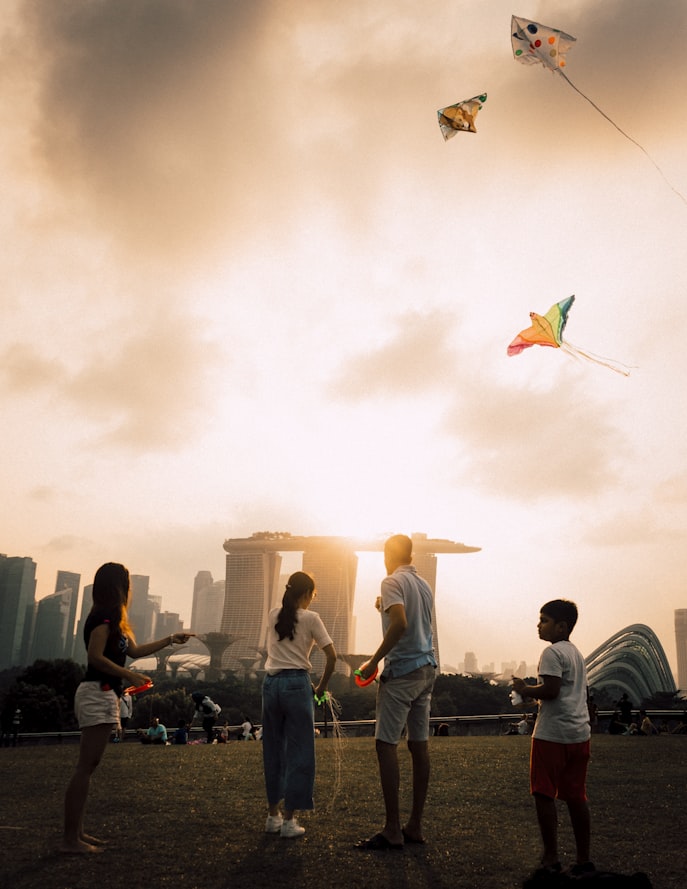 A family in Singapore 