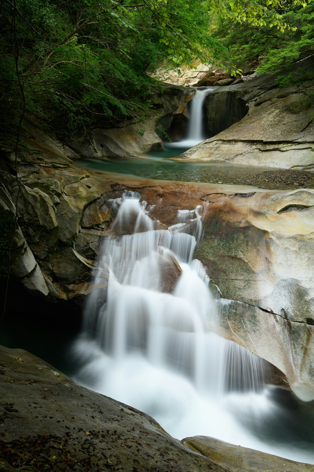 time lapse water falls