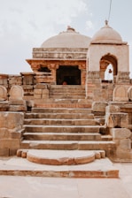 brown concrete ruins
