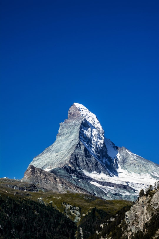 Matterhorn mountain, New Zealand in Old Town, View of Matterhorn Switzerland