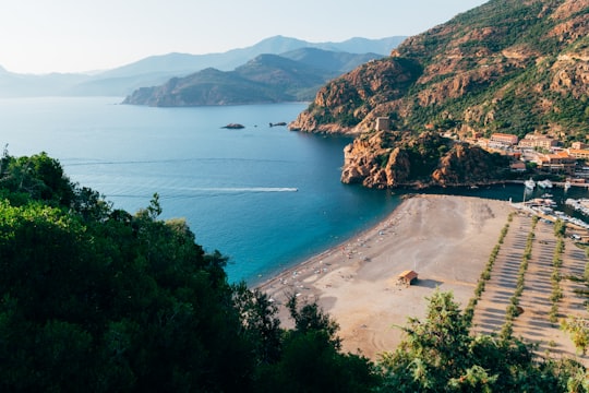 aerial photography of island near the ocean in Porto France