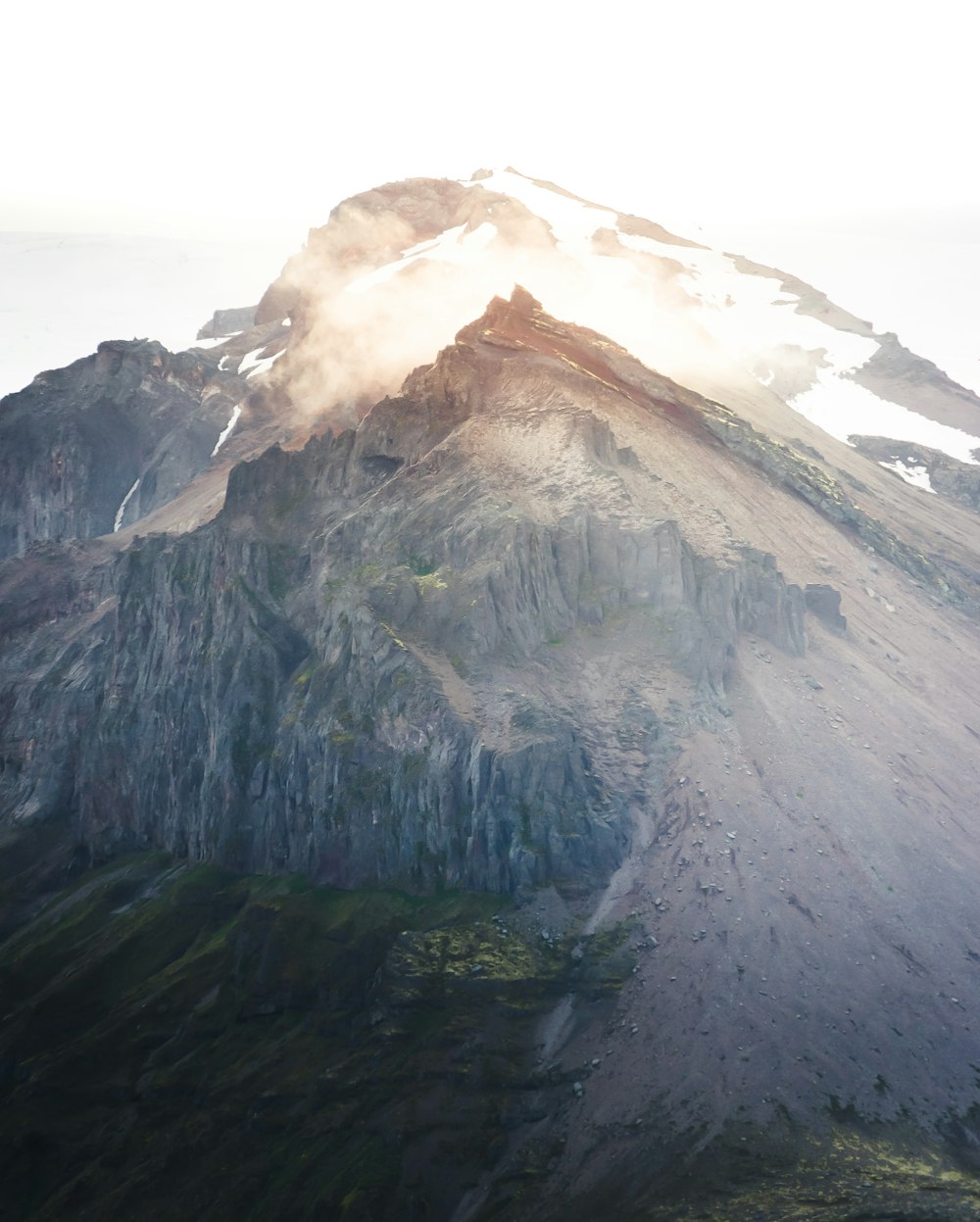 landscape photo of gray mountain