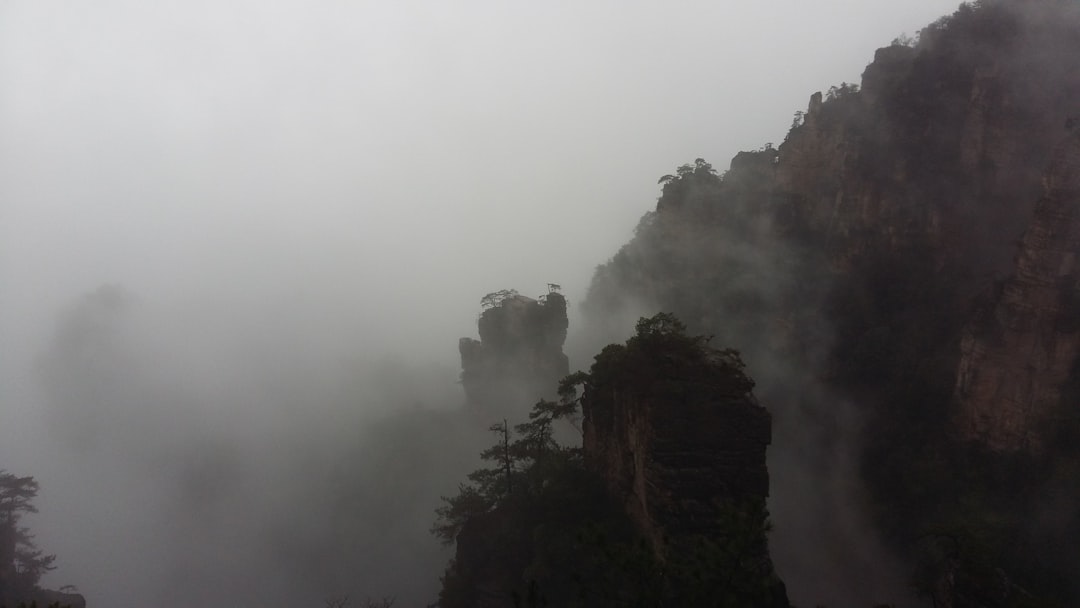 travelers stories about Hill station in Zhangjiajie National Forest Park, China
