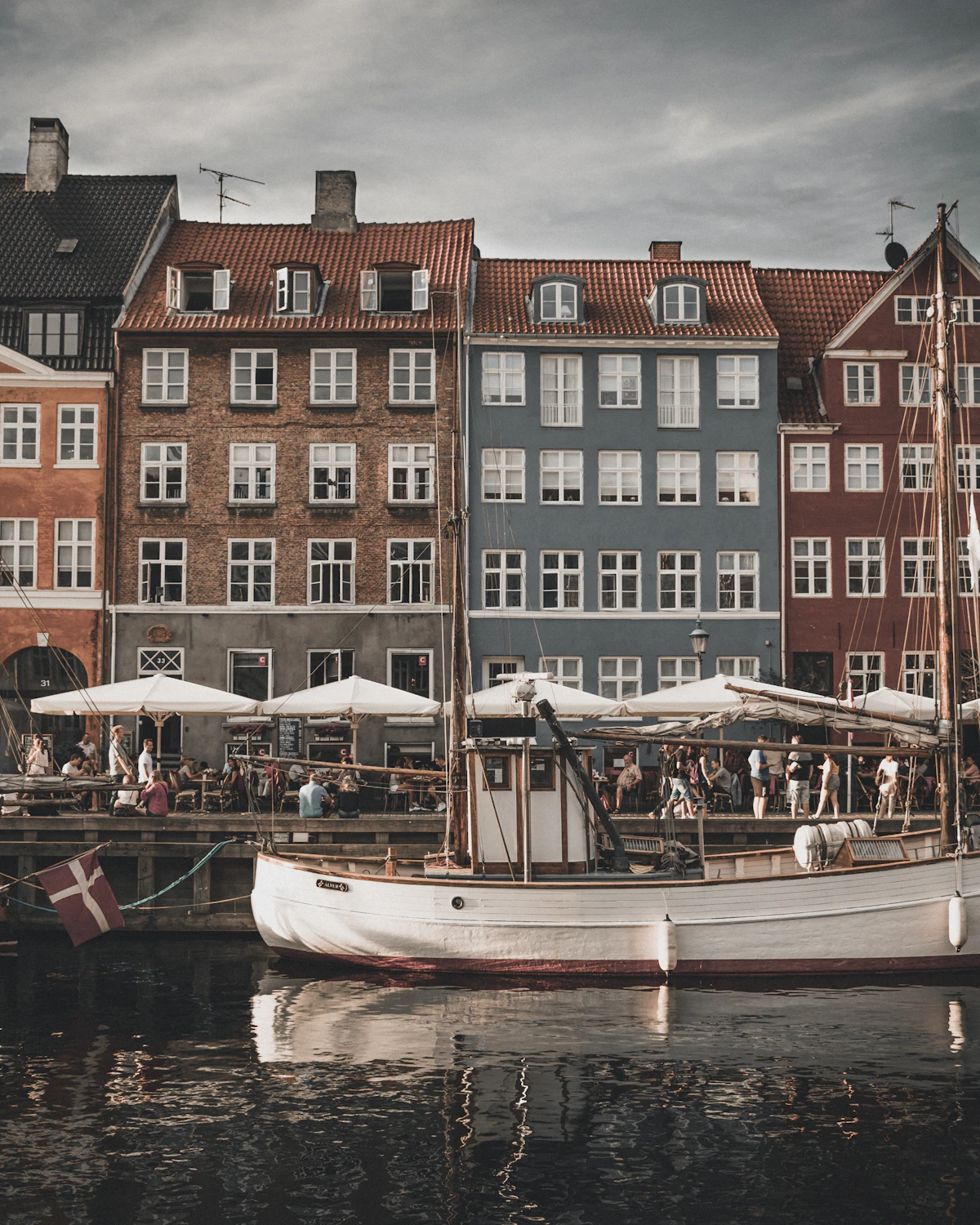 Denmark landscape and coastline