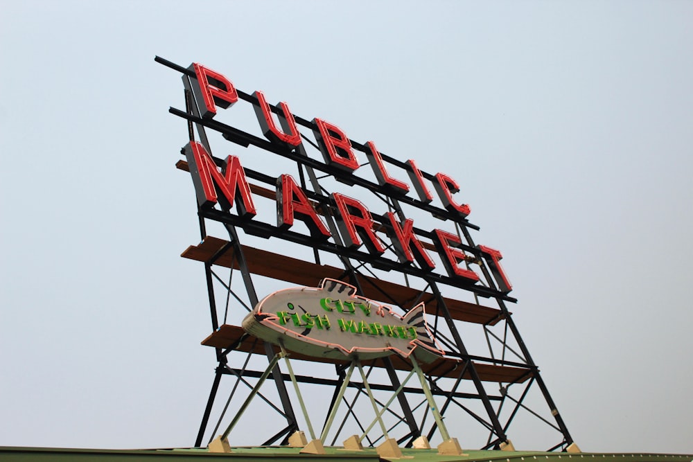 Public Market signage