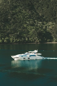 birds eye photography of yacht on body of water