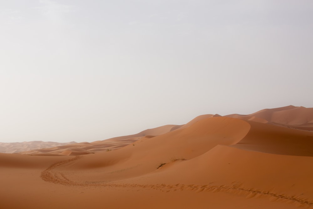 Fotografia aerea del deserto