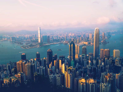 A vibrant cityscape of Mumbai highlighting the financial district near Nariman Point.