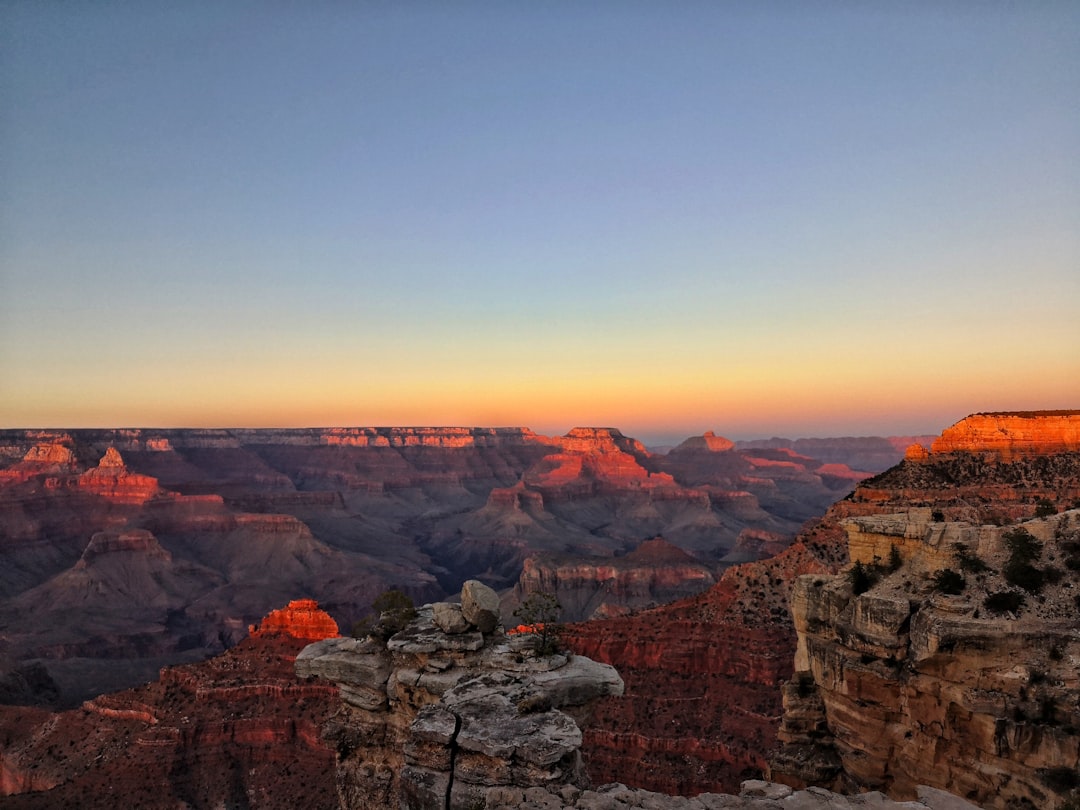 landscape of mountain, Sundown in Grand Canyon Nationalpark