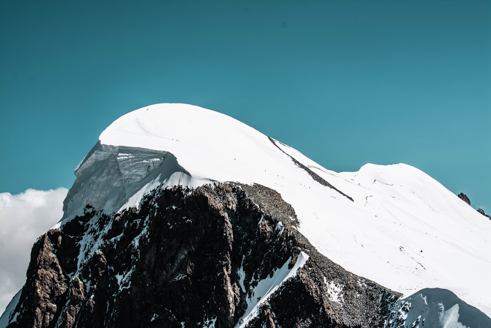 snow covered mountain