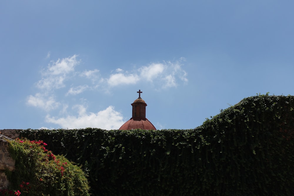 photo of a cross temple