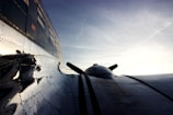 airplane wing during daytime