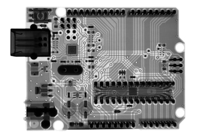 gray and black computer motherboard