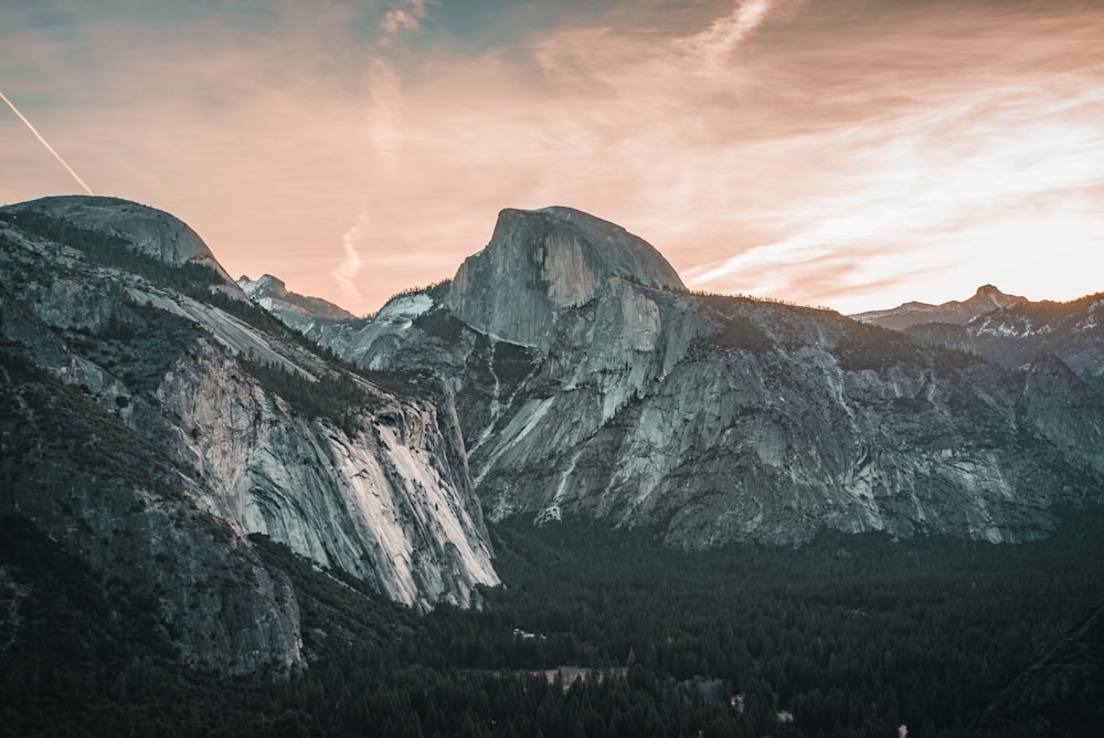 grey cliff during daytime