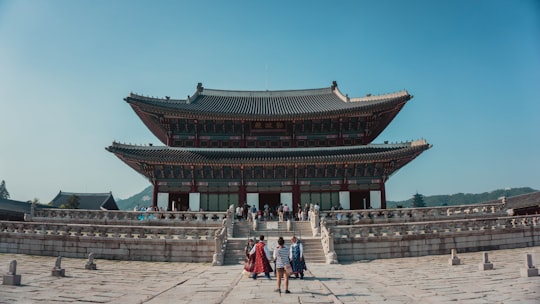 Forbidden Temple, China in Gyeongbokgung South Korea