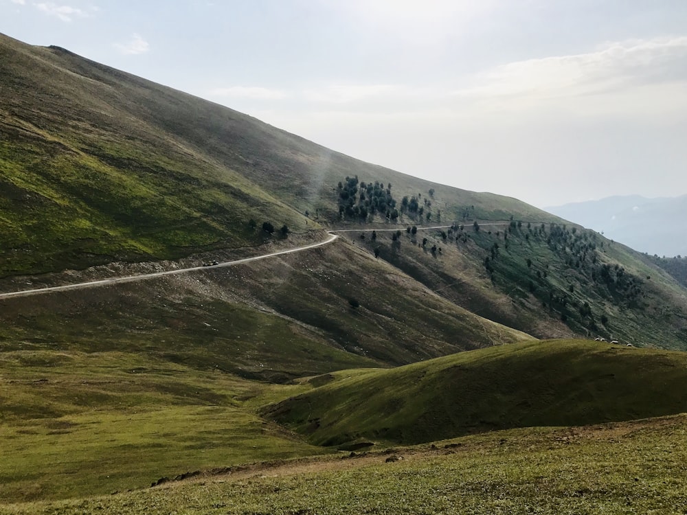 mountain slope scenery