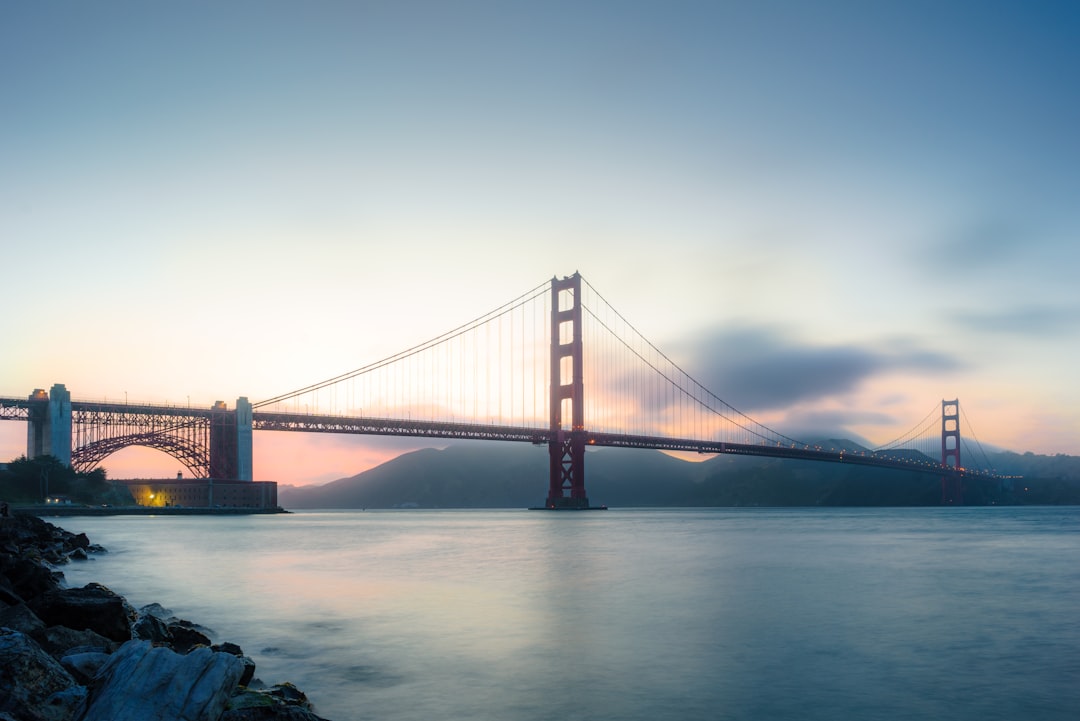 Golden Gate Bridge, Sunset at the Golden Gate Bridge