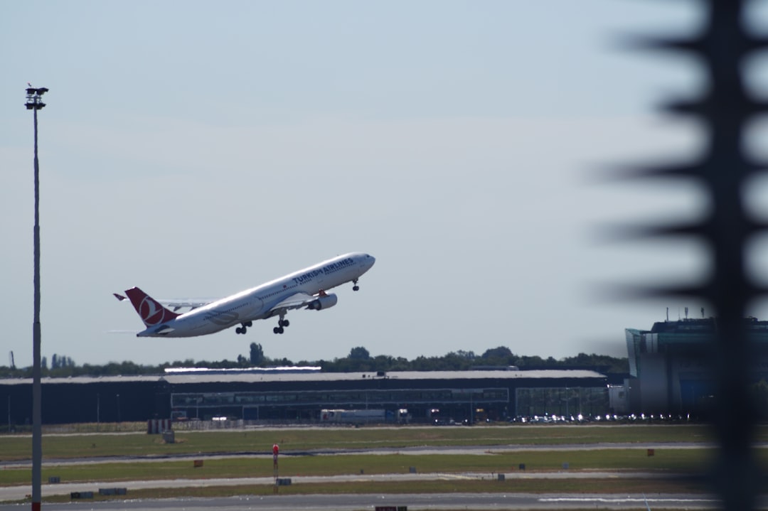 passenger plane about to take-off, Ready For Take Off