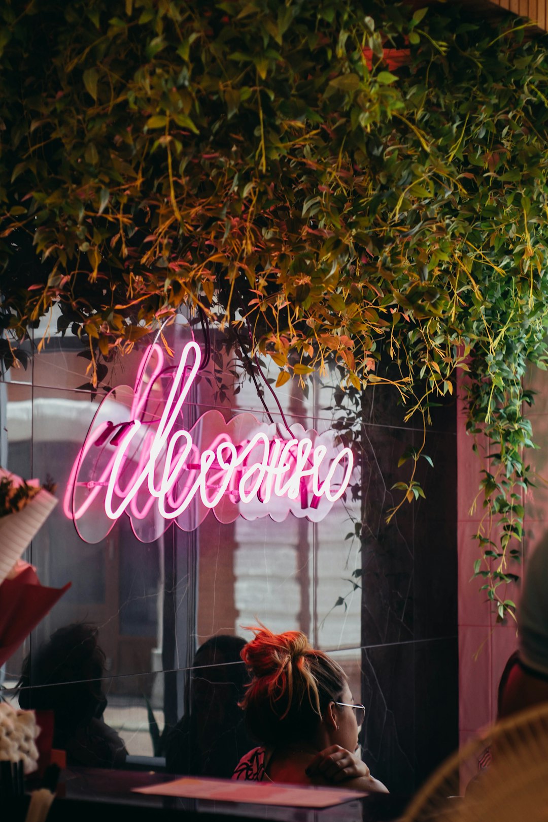 pink love me neon light signage