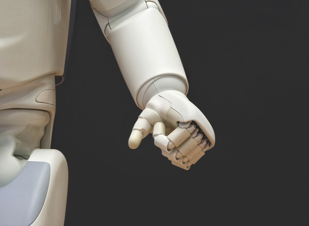white robot, Take My Hand
