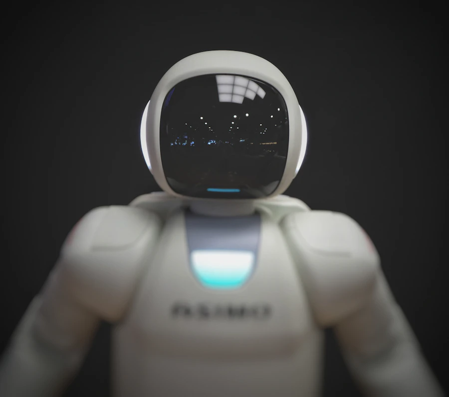 Abstract digital technology representing machine intelligence