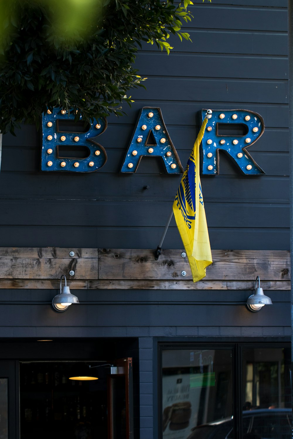 blue Bar facade