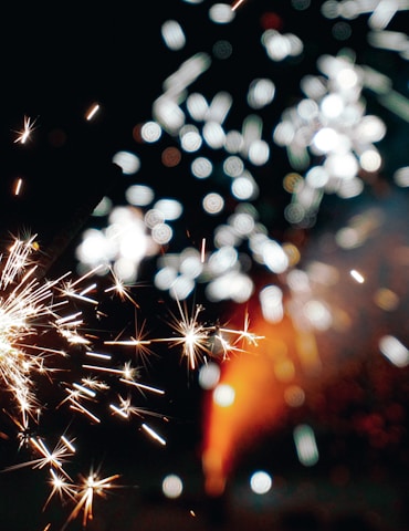 close up photo of lighted sparkler