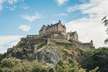 edinburgh production company of a gray concrete castle