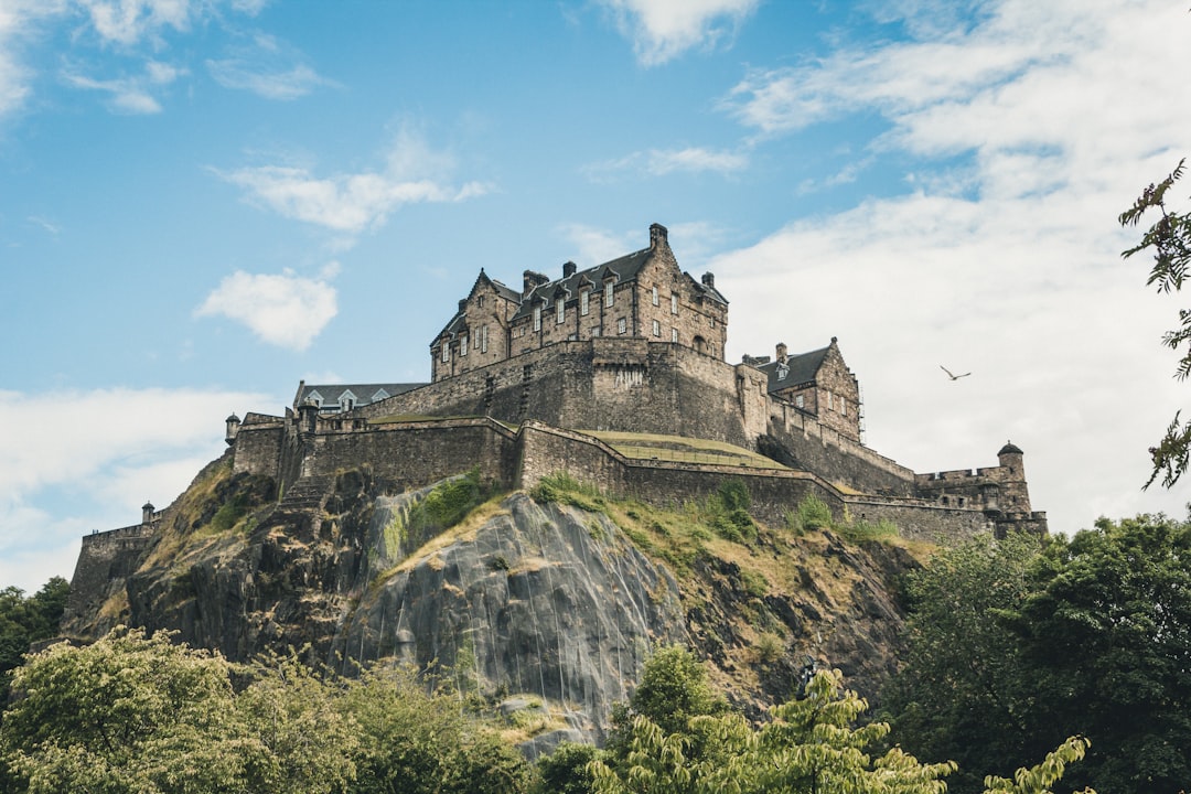gray concrete castle,