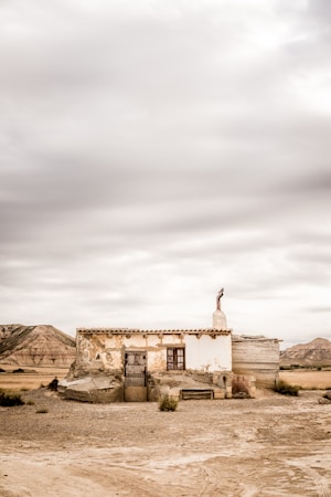 A modern single story home in a desert setting, the type of new construction shaped by land and regulation costs in Clark County