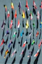 photo of assorted-color nation flags on wall during daytime