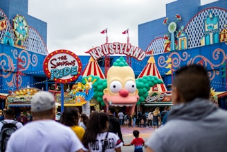 The Simpsons Ride facade