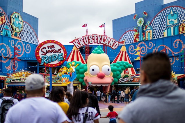 The Simpsons Ride facade
