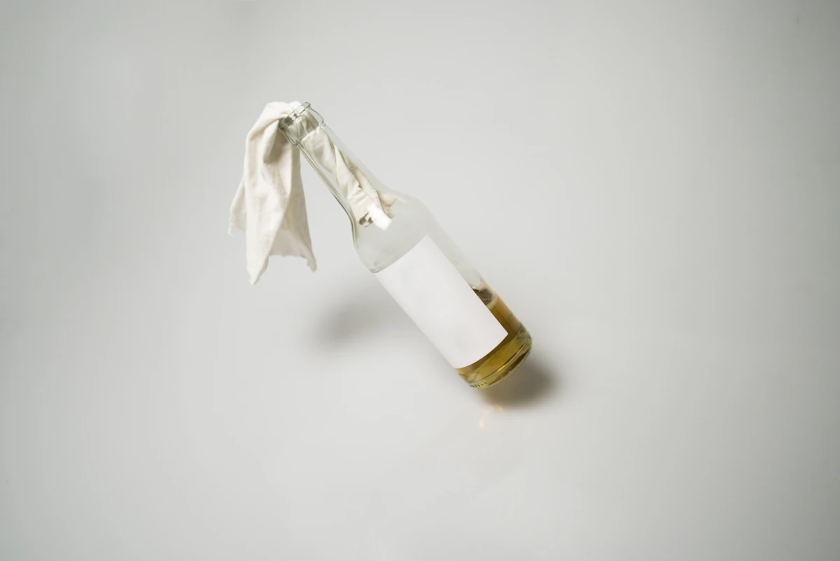 A Molotov cocktail as a symbol of the violence surrounding the OpenAI discourse