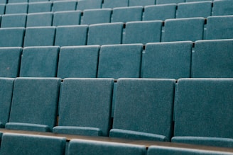 teal chairs