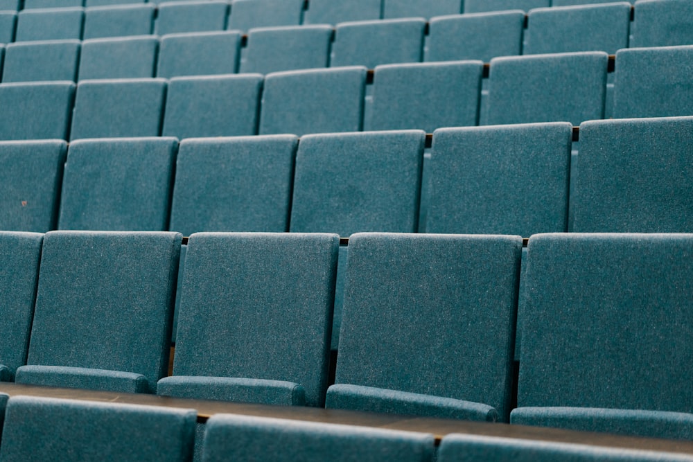 teal chairs