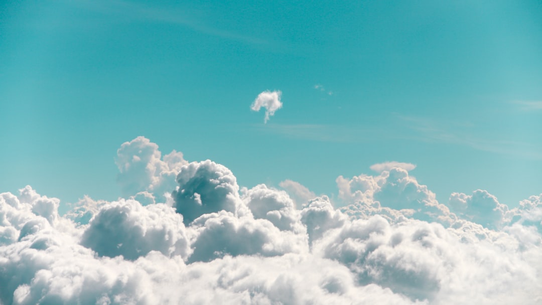 white clouds photography, Above all