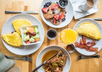 breakfast menu