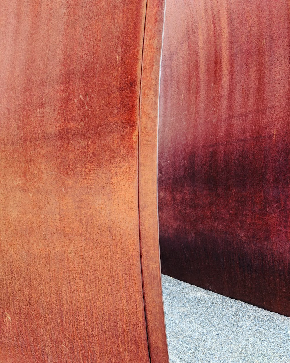 Superficie de madera marrón