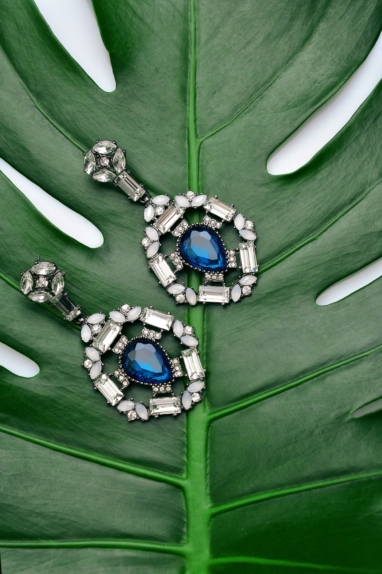 Sparkling Gemstone Earrings