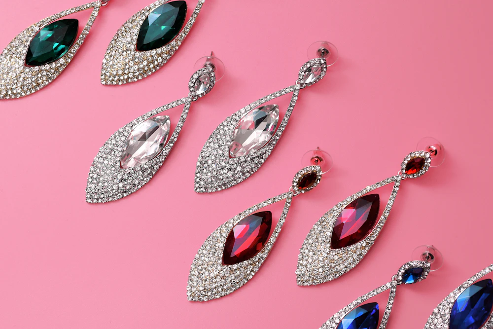 Diamond earrings