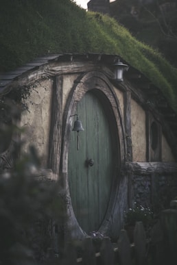 green and wooden tunnel house