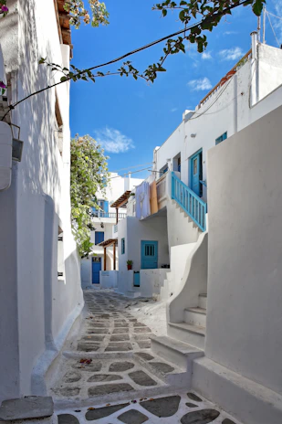 white concrete house