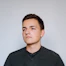 man in black button-up shirt