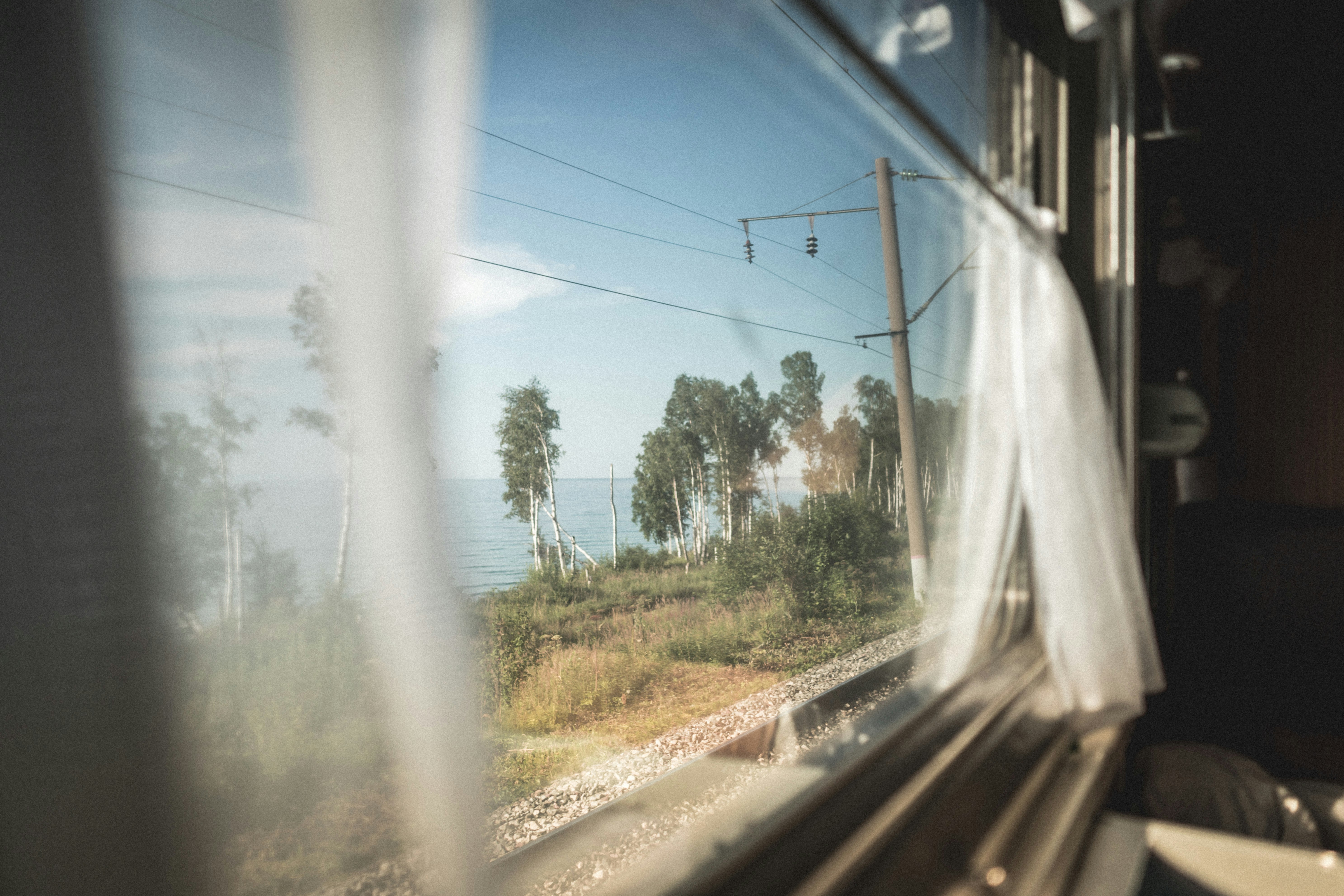 photography of opened window