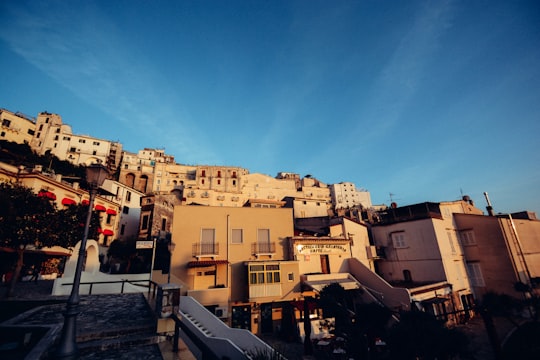 houses under blue sky in Sperlonga Italy