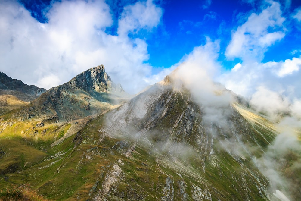 green mountains during daytime